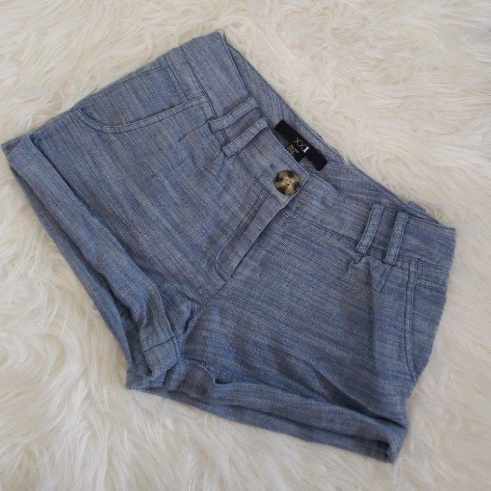 Forever 21 Chambray Shorts